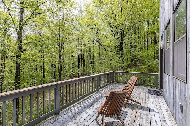 258 Densmore Hill Rd, Hartland, VT 05048 - view of wooden deck