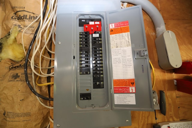 412 Covered Bridge Rd, Irasburg, VT 05845 - utility room featuring electric panel