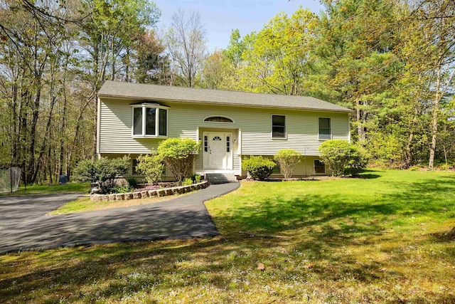 175 Blackwater Rd, Somersworth, NH 03878 - bi-level home featuring a front lawn