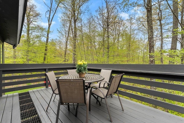 6 Roundtree Rd, Winhall, VT 05340 - deck featuring outdoor dining space
