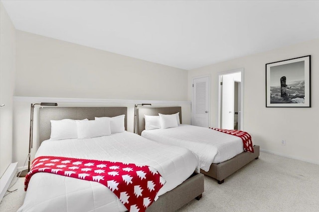 6 Roundtree Rd, Winhall, VT 05340 - carpeted bedroom featuring baseboards