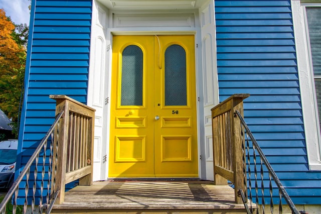 56 Andover St, Ludlow, VT 05149 - view of doorway to property