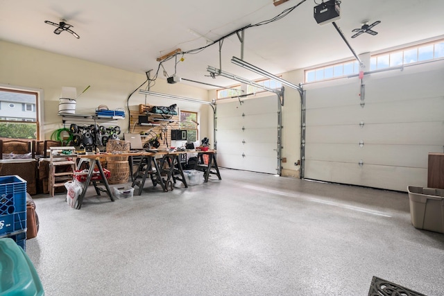25 Golden Gate Dr, Hooksett, NH 03106 - garage featuring a garage door opener