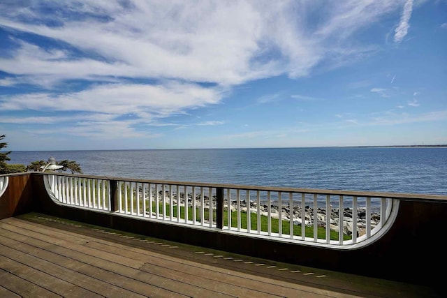 5 Great Boars Head Ave, Hampton, NH 03842 - deck with a water view