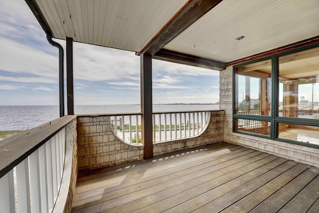 5 Great Boars Head Ave, Hampton, NH 03842 - wooden deck featuring a water view