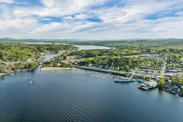 148 Lucerne Ave Unit 15, Laconia, NH 03246 - drone / aerial view of a water and mountain view