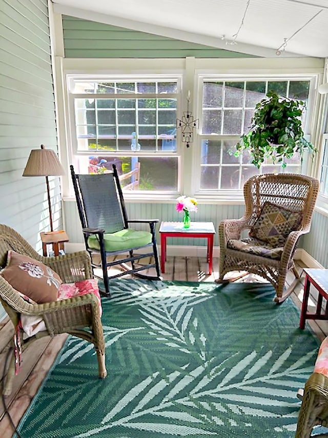 121 Platt Rd, Highgate, VT 05459 - sunroom with healthy amount of natural light and wooden walls