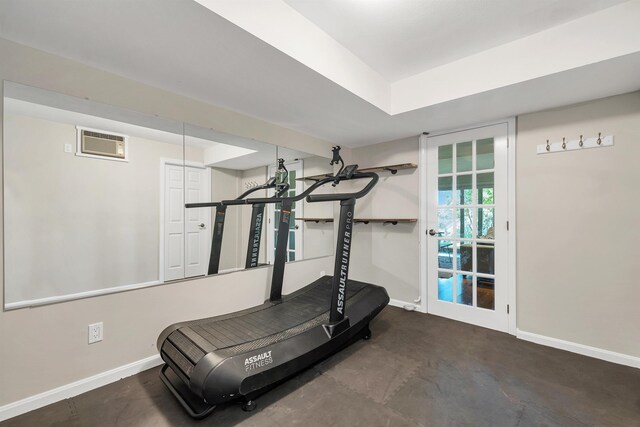 204 Chase Way, Manchester, NH 03104 - workout room featuring baseboards