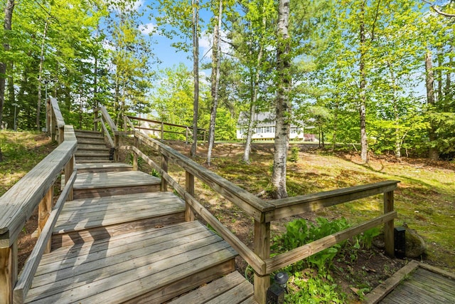 46 Crestwood Dr, Conway, NH 03860 - view of deck
