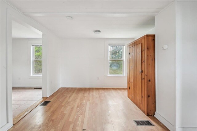16 Shurtleff Pl, Barre City, VT 05641 - spare room featuring light wood-style floors and healthy amount of natural light