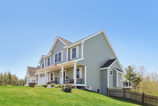 222 Standish Ln, Hudson, NH 03051 - view of front of home with covered porch and roof with shingles