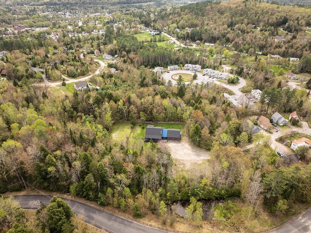42 Chickadee Ln, Littleton, NH 03561 - aerial view of property's location featuring a heavily wooded area