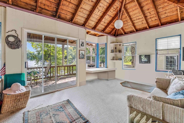 253 Lake Ave, Sunapee, NH 03782 - view of sunroom