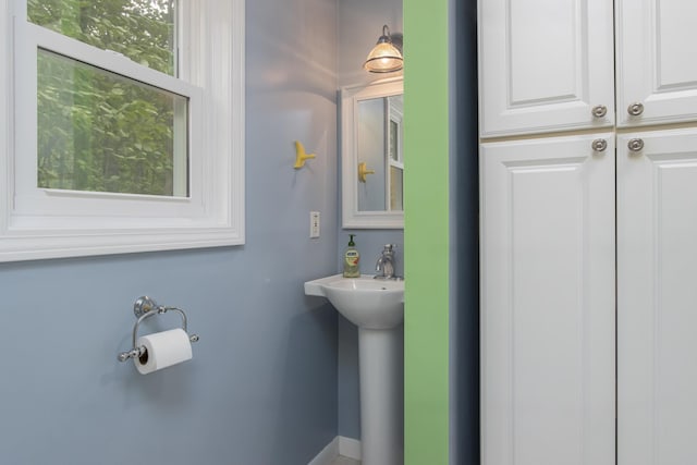 111 Shore Dr, Henniker, NH 03242 - bathroom with a sink