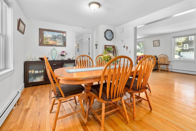 4 Oleary Ave, Hanover, NH 03755 - dining room featuring baseboard heating and light wood-style flooring