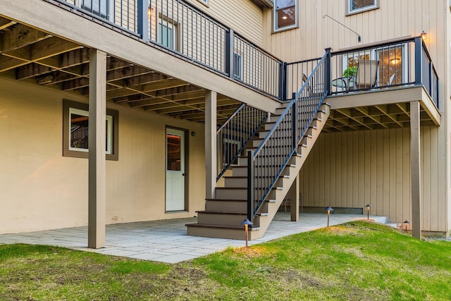 4 Oleary Ave, Hanover, NH 03755 - view of patio / terrace with stairway