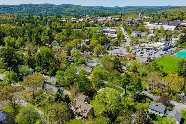 4 Oleary Ave, Hanover, NH 03755 - aerial view of property and surrounding area with a forest