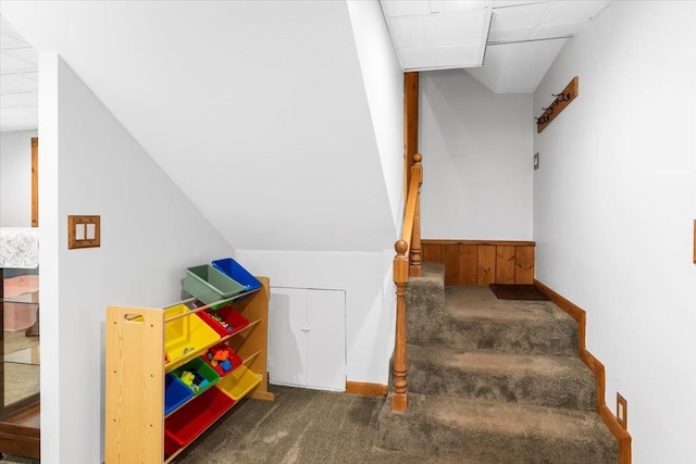 8 Bowman Ct, Merrimack, NH 03054 - staircase with carpet