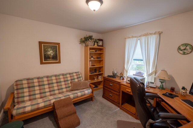 334 Silver Pine Ln, Tamworth, NH 03886 - office area featuring carpet