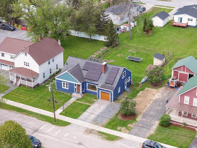 14 Butler St, Waterbury, VT 05676 - aerial perspective of suburban area