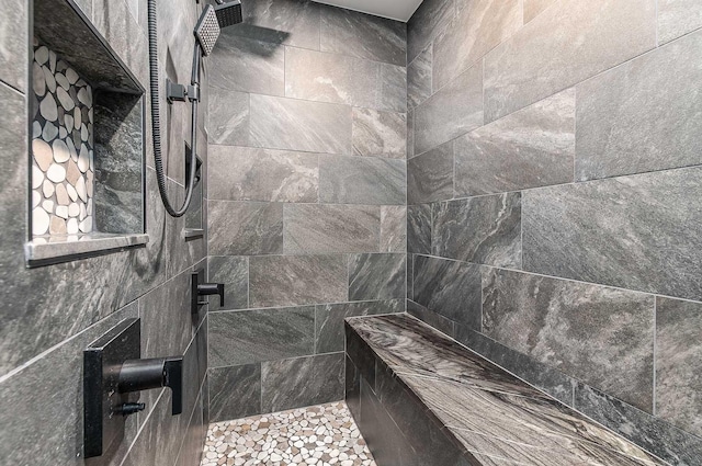 105 Fall Mill Rd, York, ME 03909 - full bath featuring a tile shower