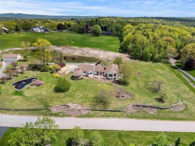 43 Sterling Pl, Bow, NH 03304 - aerial overview of property's location with rural landscape