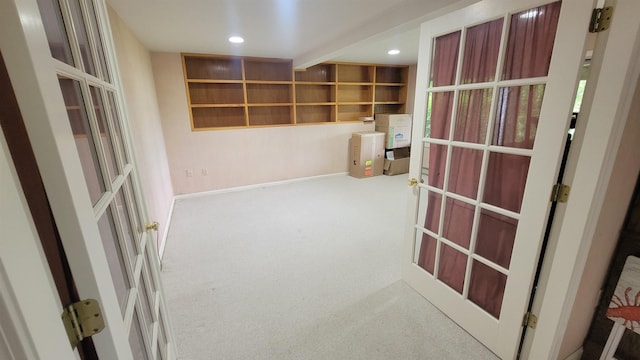 45 Deacon Willey Rd, Campton, NH 03223 - unfurnished sunroom with french doors
