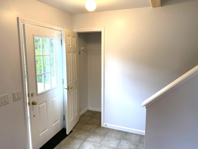 32 Henry Taylor St, Salem, NH 03079 - foyer entrance featuring baseboards and light tile patterned flooring