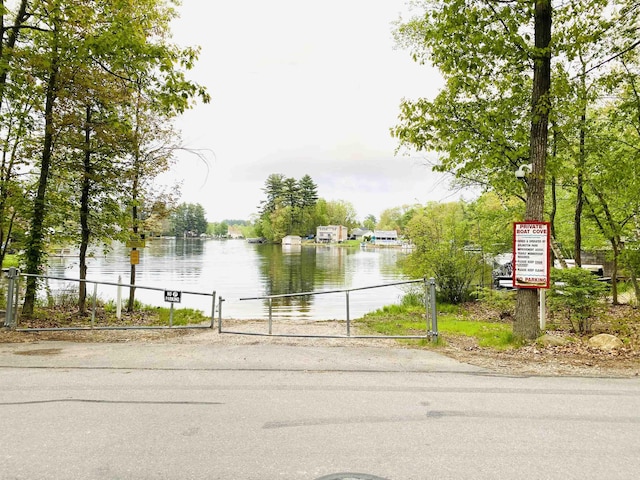 32 Henry Taylor St, Salem, NH 03079 - water view featuring a gate