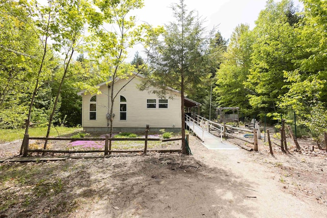 11 Henry Dr, Effingham, NH 03882 - view of front of home featuring an exterior structure