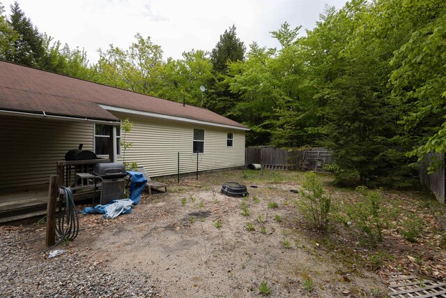 11 Henry Dr, Effingham, NH 03882 - view of yard with a fire pit