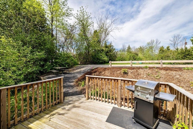 235 Pleasant View Dr, North Hero, VT 05474 - deck featuring grilling area