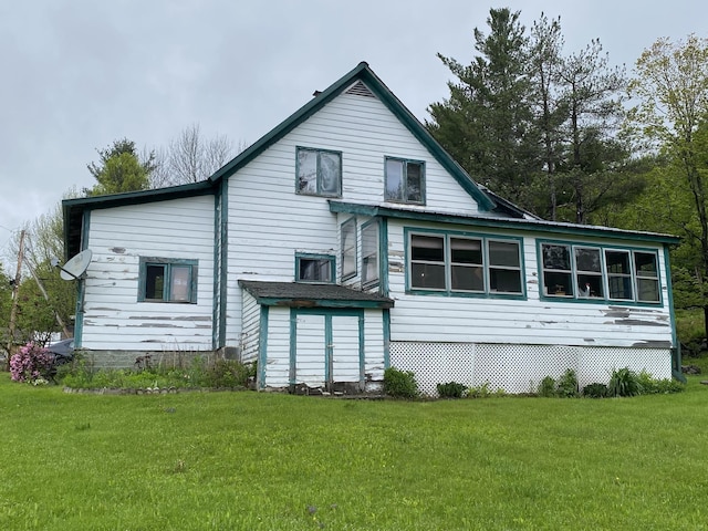 178 Parsons Rd, Wilmington, VT 05363 - back of property featuring a yard