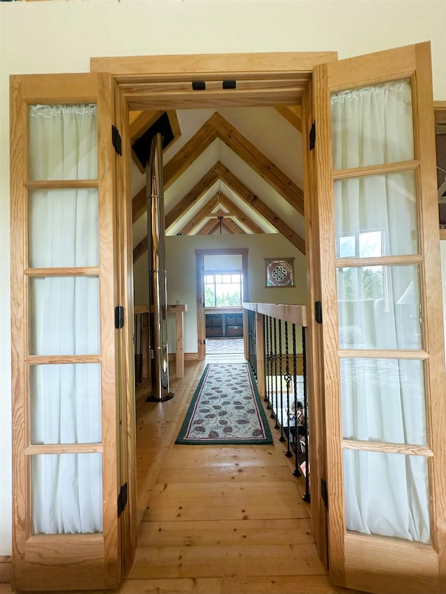 360 Coles Rd, Westmore, VT 05860 - corridor featuring light wood-style floors