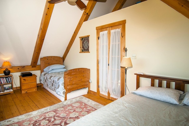 360 Coles Rd, Westmore, VT 05860 - bedroom with hardwood / wood-style floors