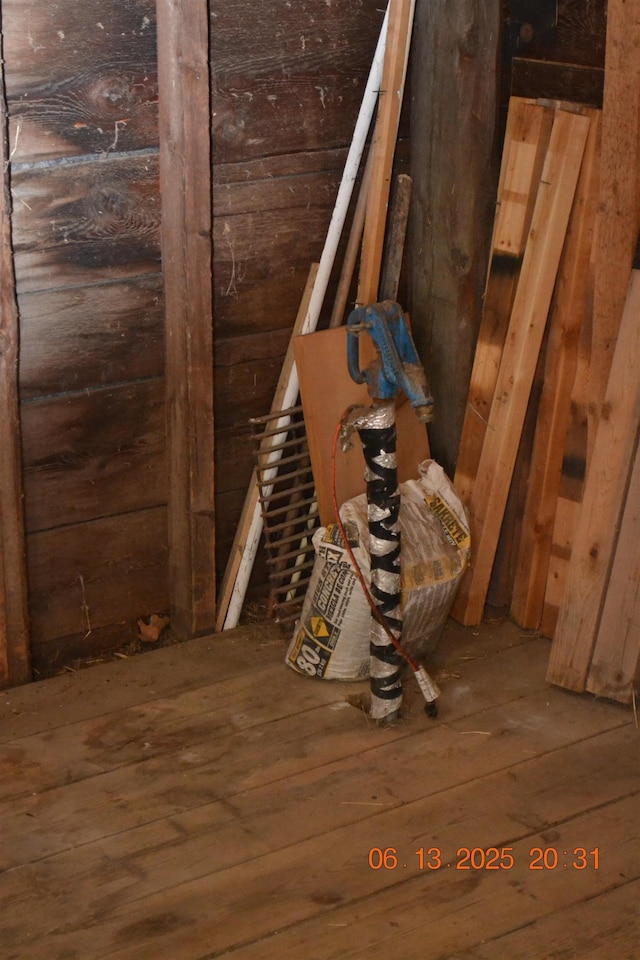 78 Rumney Hill Rd, Effingham, NH 03882 - view of unfinished attic