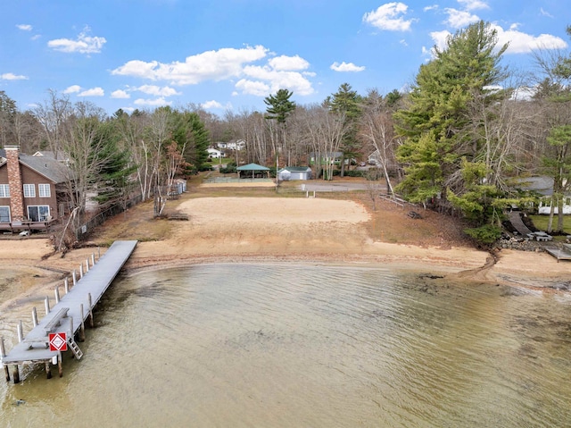 21 Regis Rd, Laconia, NH 03246 - water view with a tree filled landscape