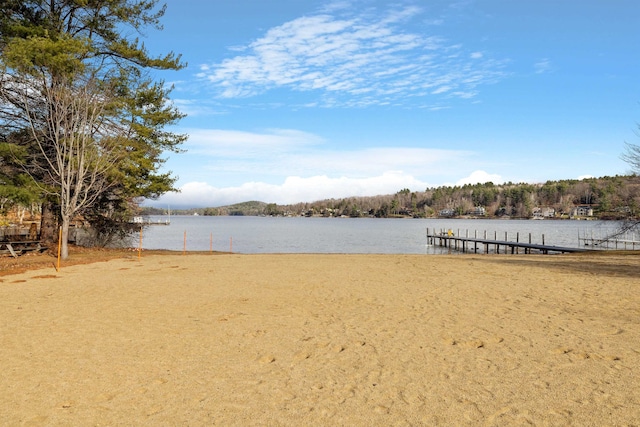 21 Regis Rd, Laconia, NH 03246 - water view featuring a boat dock