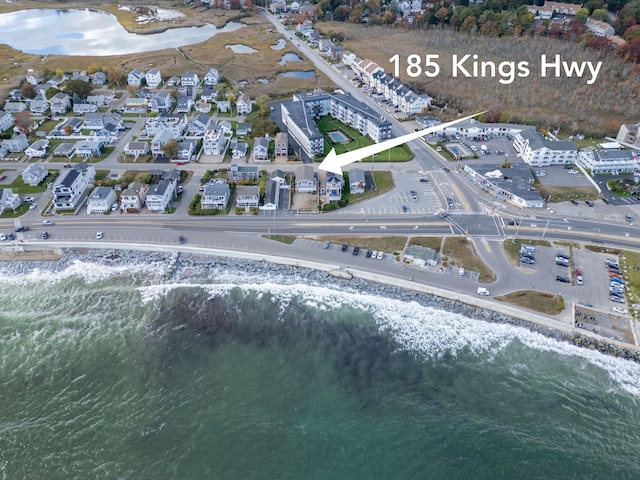 185 Kings Hwy, Hampton, NH 03842 - aerial view of property's location featuring a large body of water