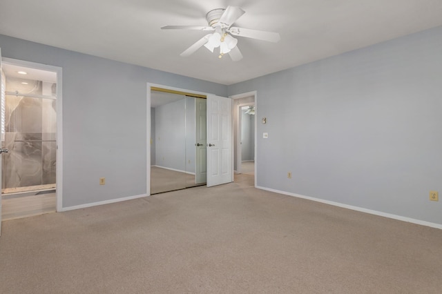 185 Kings Hwy, Hampton, NH 03842 - unfurnished bedroom with carpet flooring, baseboards, and ensuite bathroom