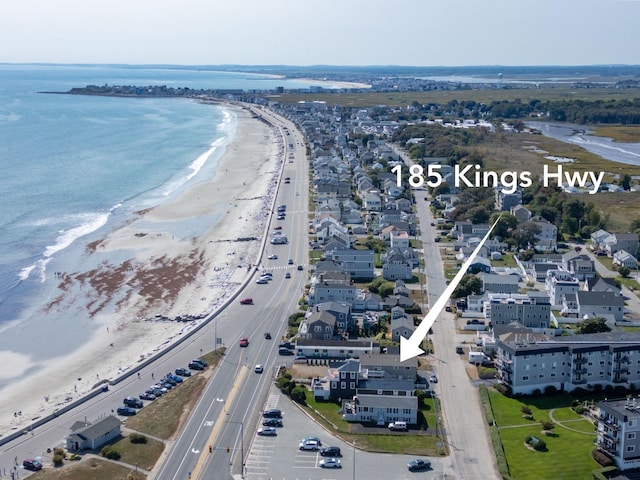 185 Kings Hwy, Hampton, NH 03842 - drone / aerial view of expansive coastline and a main thoroughfare
