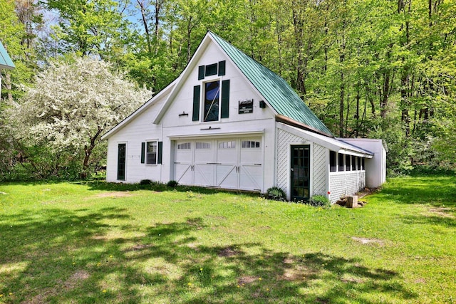 5100 Rte 100, Plymouth, VT 05056 - garage featuring a detached garage