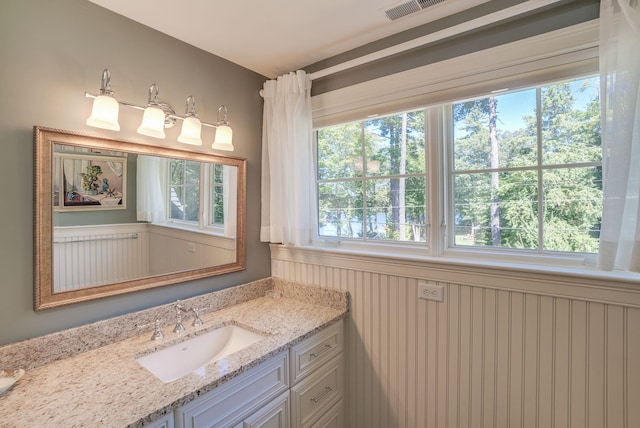 11 Clark Island Rd, Amherst, NH 03031 - bathroom featuring healthy amount of natural light and vanity