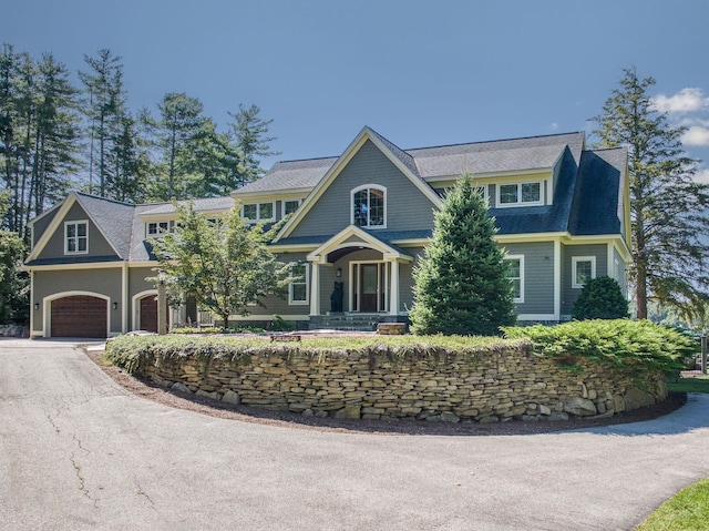 11 Clark Island Rd, Amherst, NH 03031 - shingle-style home featuring asphalt driveway and a garage