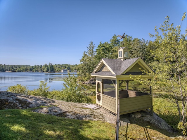 11 Clark Island Rd, Amherst, NH 03031 - dock with a water view and a wooded view