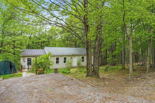 37 Thorndike Rd, Weare, NH 03281 - view of front of property featuring dirt driveway