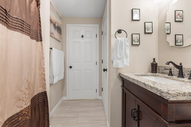 37 Thorndike Rd, Weare, NH 03281 - bathroom featuring baseboards and vanity