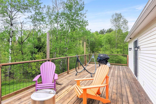 312 Browns Trce, Jericho, VT 05465 - view of wooden deck