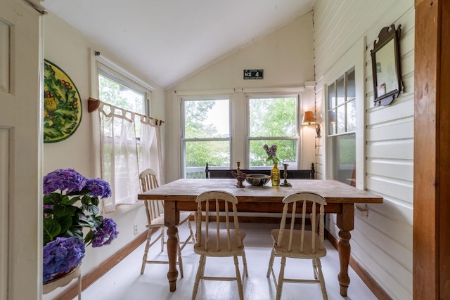 26 Don Gerry Rd, Bristol, NH 03222 - dining space with lofted ceiling