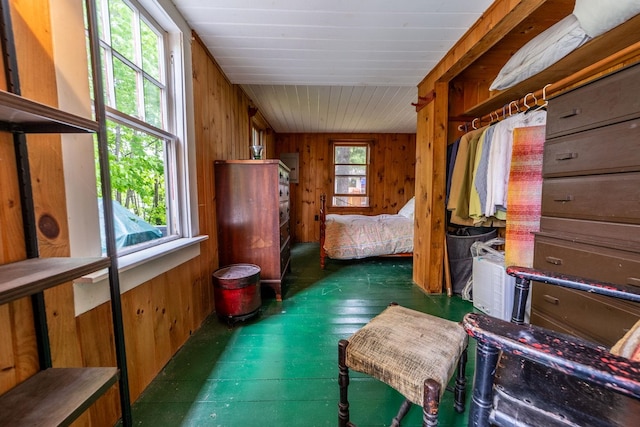 26 Don Gerry Rd, Bristol, NH 03222 - bedroom featuring wooden walls and wood-type flooring